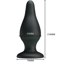Plug Ergonomico in Silicone 15.4 Cm