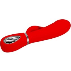 Prescott Vibrador Ponto G Multifunção Vermelho