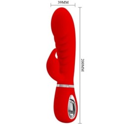 Prescott Vibrator Punctul G Multifuncțional Roșu