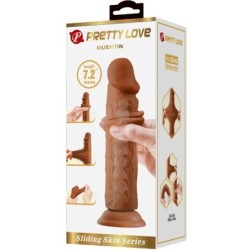 Quentin Dildo Realístico 18 Cm Mulato
