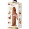 Quentin Realistické Dildo 18 Cm Mulat