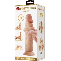 Quentin Dildo Realistico 18 Cm Naturale