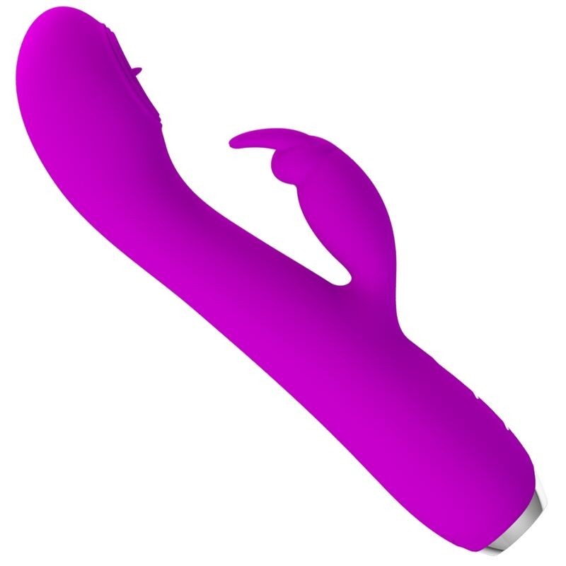 Rachel Vibromasseur Rechargeable Avec Ventouse Violet