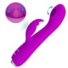 Rachel Vibromasseur Rechargeable Avec Ventouse Violet