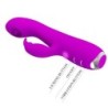 Rachel Genopladelig Vibrator Med Sugekop Lilla
