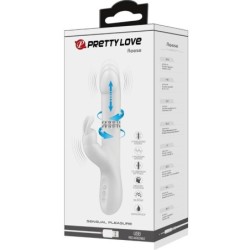 Reese Vibrator z Rotacijo Srebrn