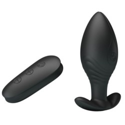 Regina Plug Anal Vibrador Recargable Negro