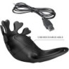Ruben Vibrerende Penisring 7 Vibrationer Silikone Sort