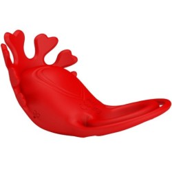 Ruben Anello Vibrante 7 Vibrazioni Silicone Rosso