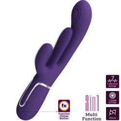 Shania Triple Vibrator Rabbit Multifunktionsgerät Lila