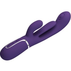 Shania Triple Daugiafunkcinis Violetinis Vibratorius Zuikutis