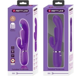Shania Trīskāršais Vibrators Rabbit Multifunkciju Violeta