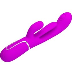 Shania Triple Vibrator Rabbit Multifunkcionalni Ružičasti