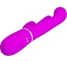 Shania Triple Vibrator Rabbit Multifunction Roze