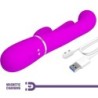 Shania Triple Vibrator Rabbit Multifunkcionalni Ružičasti