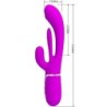 Shania Triple Vibrator Rabbit Multifunction Roze