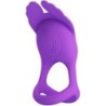 Silas Anillo Vibrador 7 Vibraciones Silicona Lila