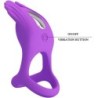 Silas Anneau Vibrant 7 Vibrations Silicone Lilas