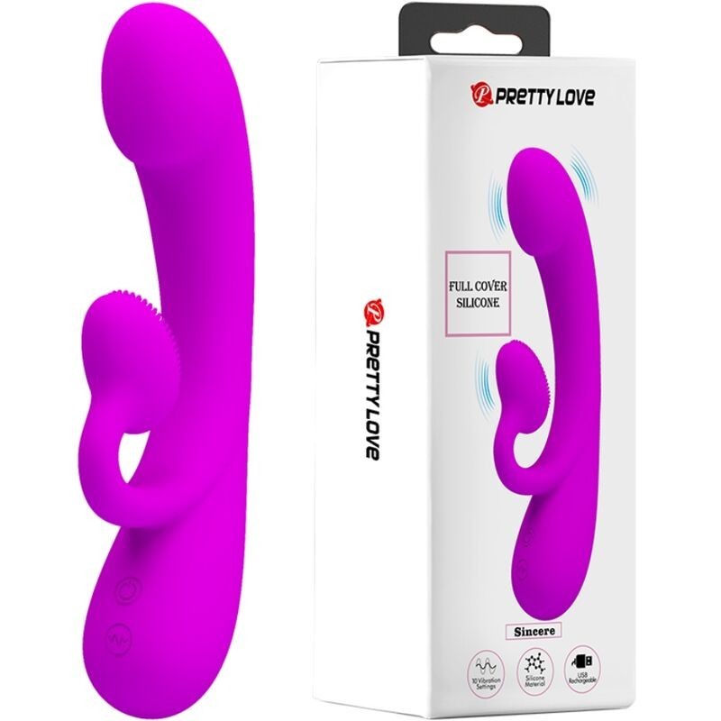 Sincere Vibrador i Succionador de Clítoris Silicona Morat