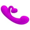 Sincere Vibrators un Klitora Sūcējs Silikona Violeta