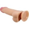 Sliding Skin Series Reālistisks Dildo Ar Piesūcekni Slīdoša Āda 19.4 Cm