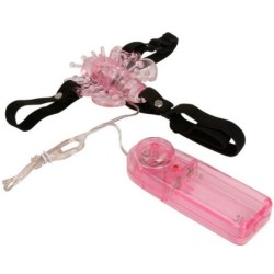 Tuigje met Vlinder Vibrator Multisnelheid