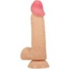 Sliding Skin Series Realistyczne Dildo Z Przyssawką Przesuwna Skóra 20.6 Cm