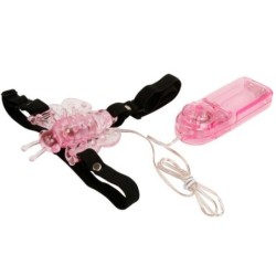 Tuigje met Vlinder Vibrator Multisnelheid