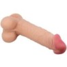 Dildo Realistic din Seria Sliding Skin cu Ventuză Piele Glisantă 24 Cm
