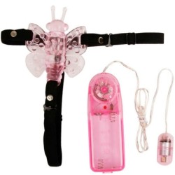 Tuigje met Vlinder Vibrator Multisnelheid
