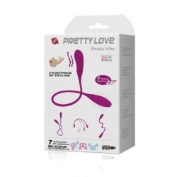 Smart Snaky Vibe Vibraator 7 V + 3 Tickling