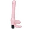 Arnés Sem Corda Tpr Com Vibração E Estimulação Anal 25.4 Cm
