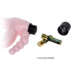 Ham Fără Curea Tpr Cu Vibrații Și Stimulare Anală 25.4 Cm