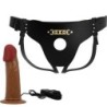 Starks Harness Briefs Vibration Multi-Speed Dildo 17,5 Cm Mulat