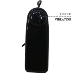 Starks Harness Briefs Vibration Multi-Speed Dildo 17,5 Cm Mulatt