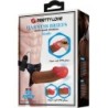 Starks Harness Briefs Vibración Multi-Velocidad Dildo 17,5 Cm Mulato