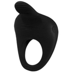 Juodas vibruojantis varpos žiedas Thimble