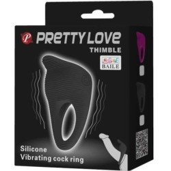 Anell Vibrador Negre Thimble