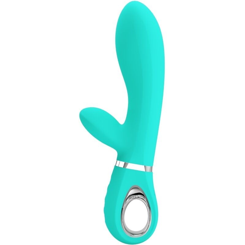 Thomas Vibromasseur Point G Multifonction Vert d'eau
