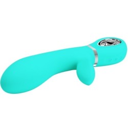 Thomas Vibromasseur Point G Multifonction Vert d'eau