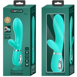 Thomas Vibromasseur Point G Multifonction Vert d'eau