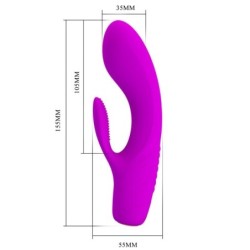 Tim Genopladelig Vibrator Lilla