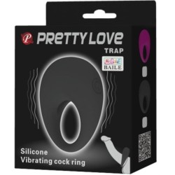 Anell Vibrador Trap Negre