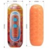 Twin Balls Masturbateur Masculin Orange