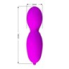 Vega Massagegerät Rotation und Vibration 12 Funktionen Fuchsia