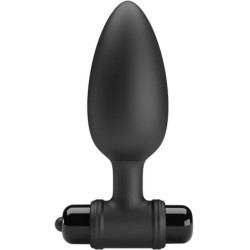 Vibrerande Butt Plug 2 Plug Anal 10 Vibrationer Svart