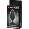 Vibrerende Butt Plug 2 Plug Anaal 10 Vibraties Zwart