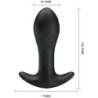 Vibrador Anal Negro