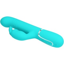 Vibrator Coale Rabbit Veetil Pärlid Roheline Vesi