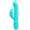 Vibrador Coale Rabbit Perles Verd Aigua
